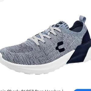 Charly Calzzapato Size 10.5 Men’s Gray and Black Knit Sneakers